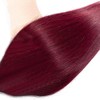 28 30 32 inch Burgundy Human Hair Bundles 99J Straight