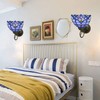 Baroque Wall Lamp Tiffany Style Wall-Mounted Wall Sconce Wall Light