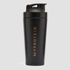 My Protein Golden Metal Shaker Black