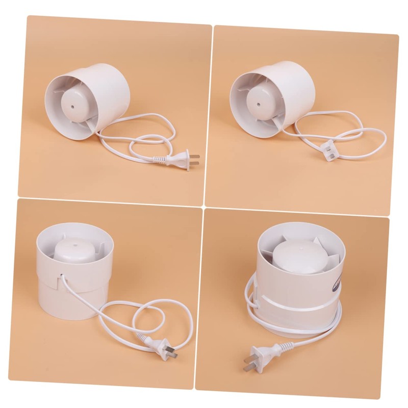 WOONEKY 4 Inch Inline Duct Fan Ventilation Exhaust Fan Quiet