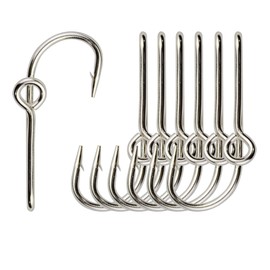 Fishing Hook Hat Pins Fishing Hook Clips,7pcs/Box Cap Hat Tie Clips for Fish Hooks Hat Silver