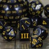 YILAIDA DND Dice Polyhedral Dice Set - 15 Pieces with