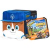 Rubble & Crew Stuffed Animals, Wheeler, 4-Inch Cube-Shaped Plush Toy