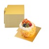 YIHUANYIFA 3.1" Mini Cake Base, 200Pcs Square Cardboard Perfect for