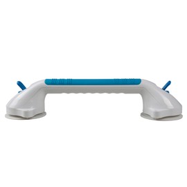 PCP Suction Grip Bathtub and Shower Handle with Color Lock Indicators (16" Length), 16 inches