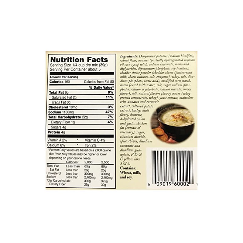 Wind and Willow Baked Potato Soup Mix