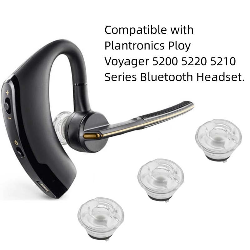 SNHTLS Voyager 5200 5220 Earbud Tips - 3 Pcs Replacement