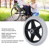 Wheelchair Wheels, Wheelchair Caster Wheels, Rubber PU Walker Casters, 6