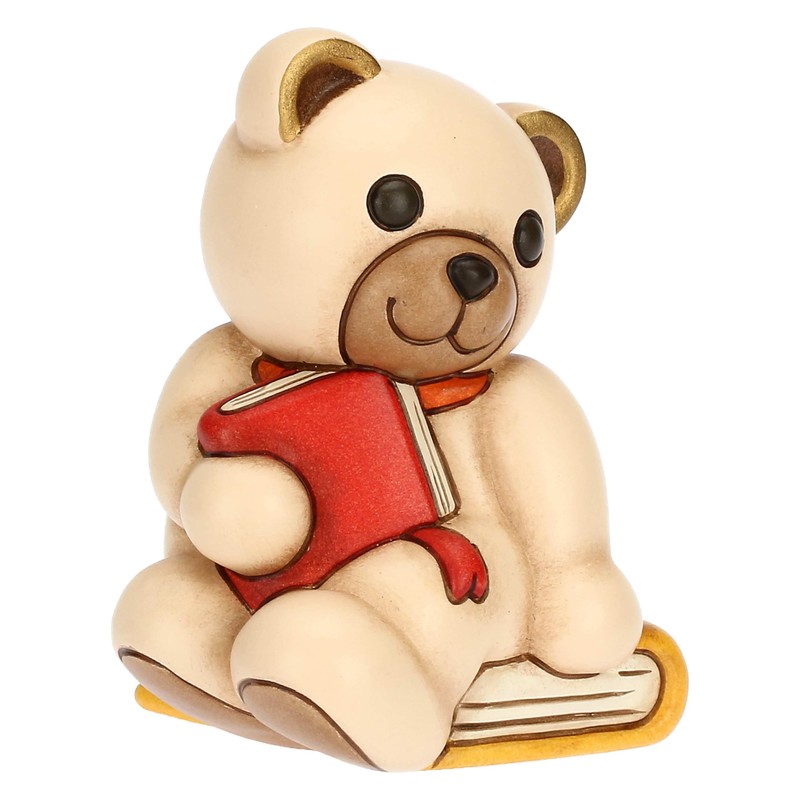 Teddy with Ceramic Book