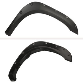 G-PLUS Fender Flares,Compatible With 2007-2013 Toyota Tundra Wheel Fender Flares Pocket Rivet Style Textured