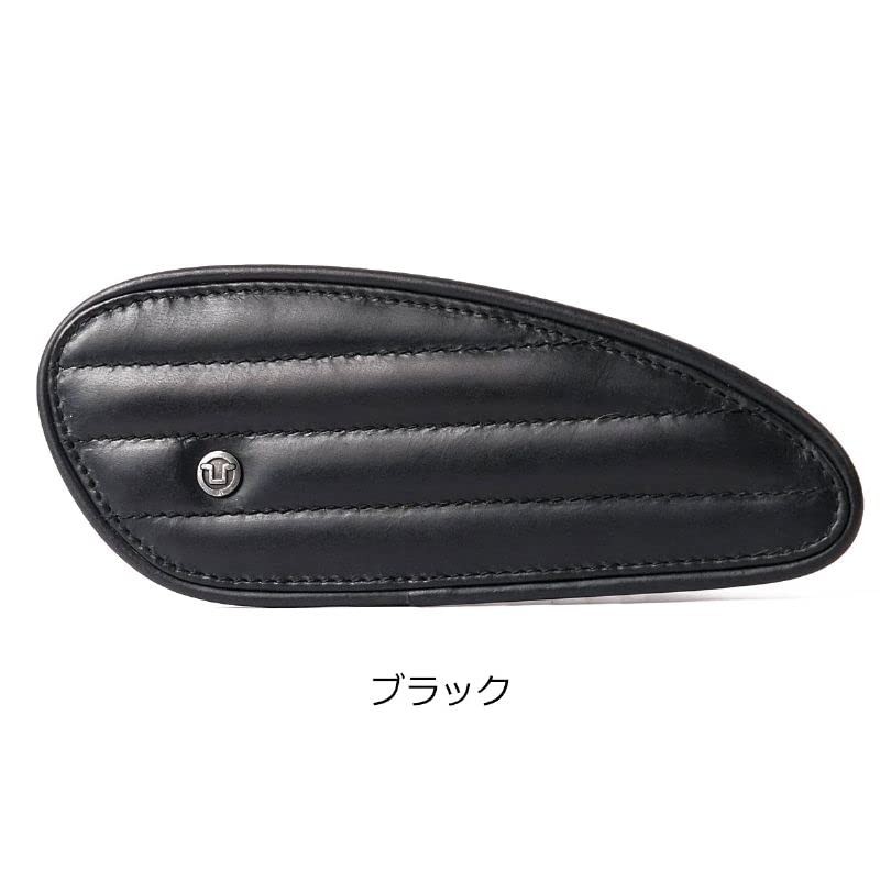 TRIP MACHINE TANK PADS MINI LEATHER CLASSIC STRIPES Motorcycle Tank