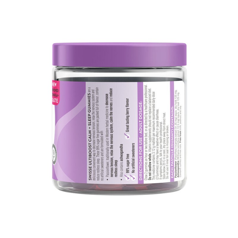 Swisse Calm And Sleep Gummies 60 Pack