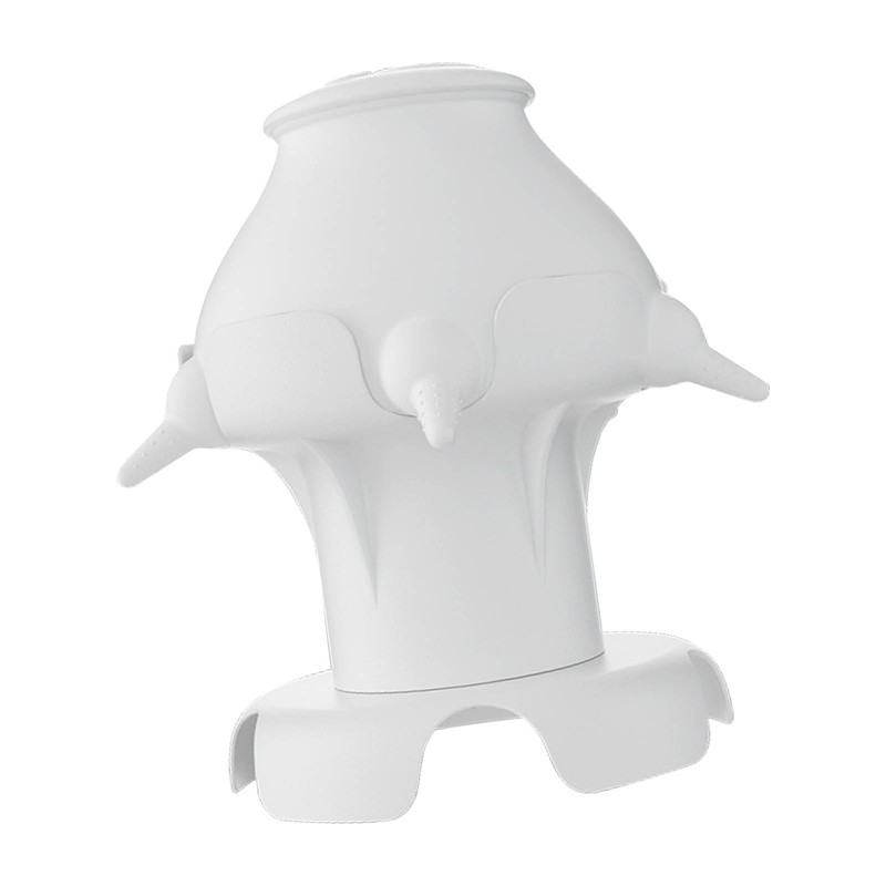 Pet Milk Feeder 4 Soft Silicone Nipples Raised Base Puppy