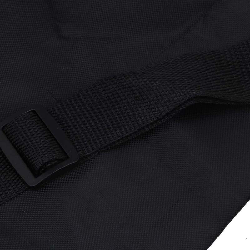 RDEXP Black Nylon Djembe Drum Carry Bag Waterproof Soft Zipper
