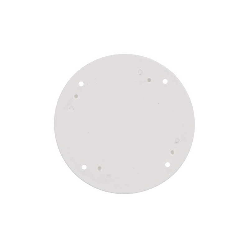 Seachoice Mounted Boat Plate Cover, Arctic White Finish, Up to