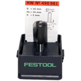 Festool HW 490981 Water Channel Milling Cutter S8 R5