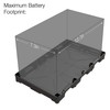 NOCO BT31S Group 31 Heavy-Duty Battery Tray for Marine, RV,