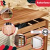 KOTARBAU Box Hinge Pack of 10 Rolled Table Hinges Furniture