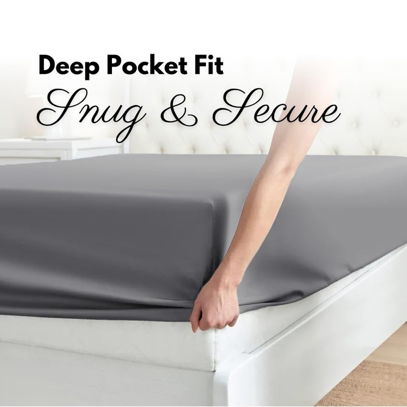 The Royce® King Size Fitted Sheet – 30cm Extra Deep