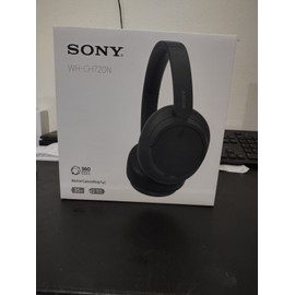 Sony WH-CH720N Wireless Over-Ear Headphones - Black