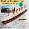 RMS Lusitania Model Ship 1 Ft Long By TitanicToyCo -