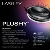 Lashify Plushy 15mm Gossamer Lashes in Chocolate Color, Easy DIY