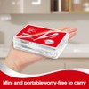 Mini Disposable Toothbrushes with Toothpaste and Toothpick, Tongue Cleaners, Reduce