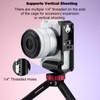 Leftfoto R50V Camera Cage for Canon R50V with Handle Grip