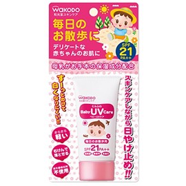 Wakodo SPF-21 Mill Fluffy Baby UV Care for Daily Walks, 1.1 oz (30 g)