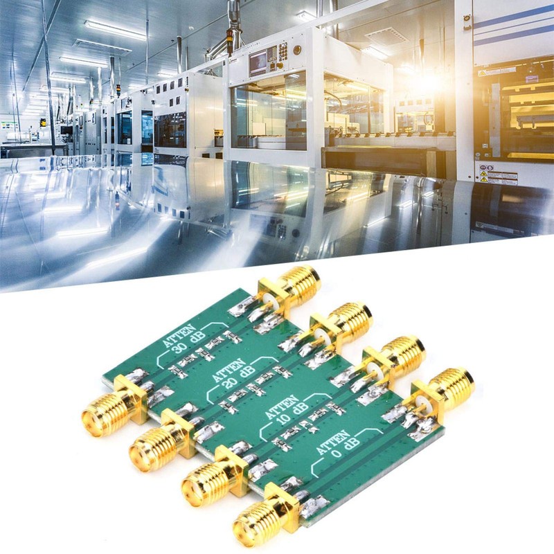 50Ω RF Attenuator, SMA Double Female Head DC-4.0GHz, for Electronic