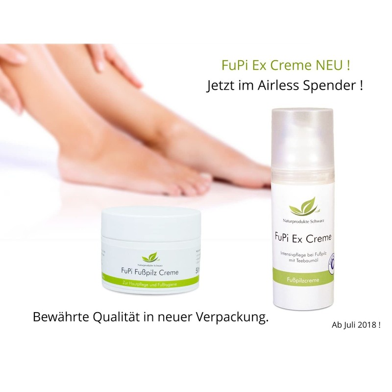 Naturprodukte Schwarz Fupi Athlete's Foot Cream 50 ml