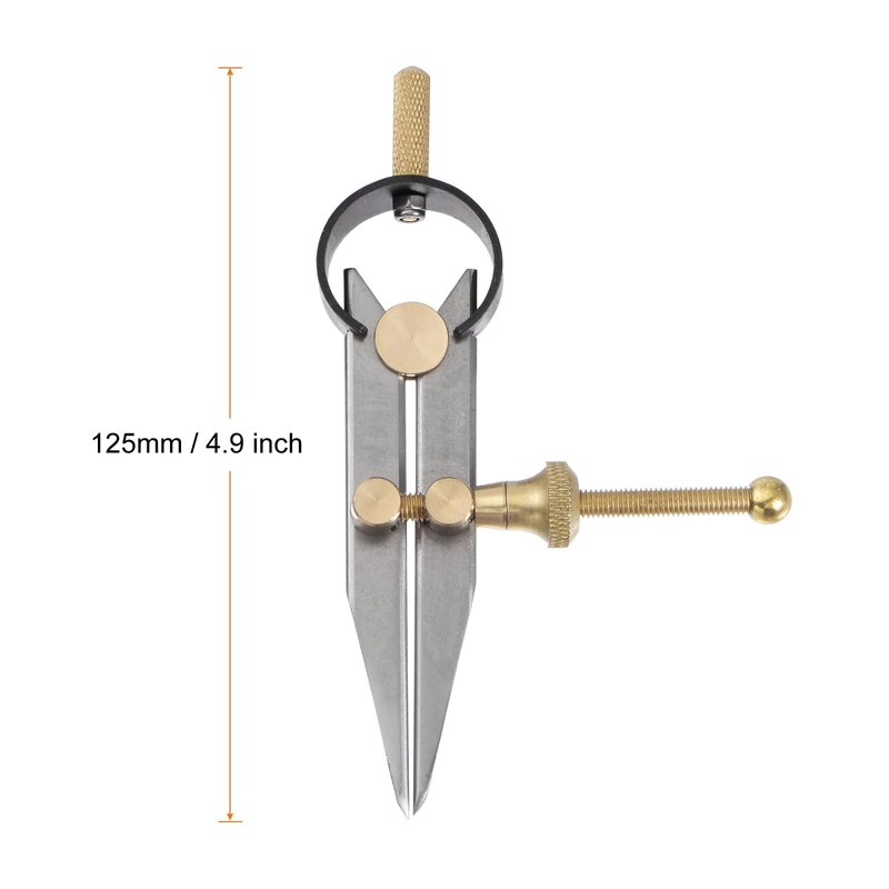 sourcing map Spring Joint Caliper 3 inch / 75mm Steel