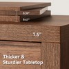 ONBRILL Console Table with Drawers, 40 Inch Narrow Entryway Table