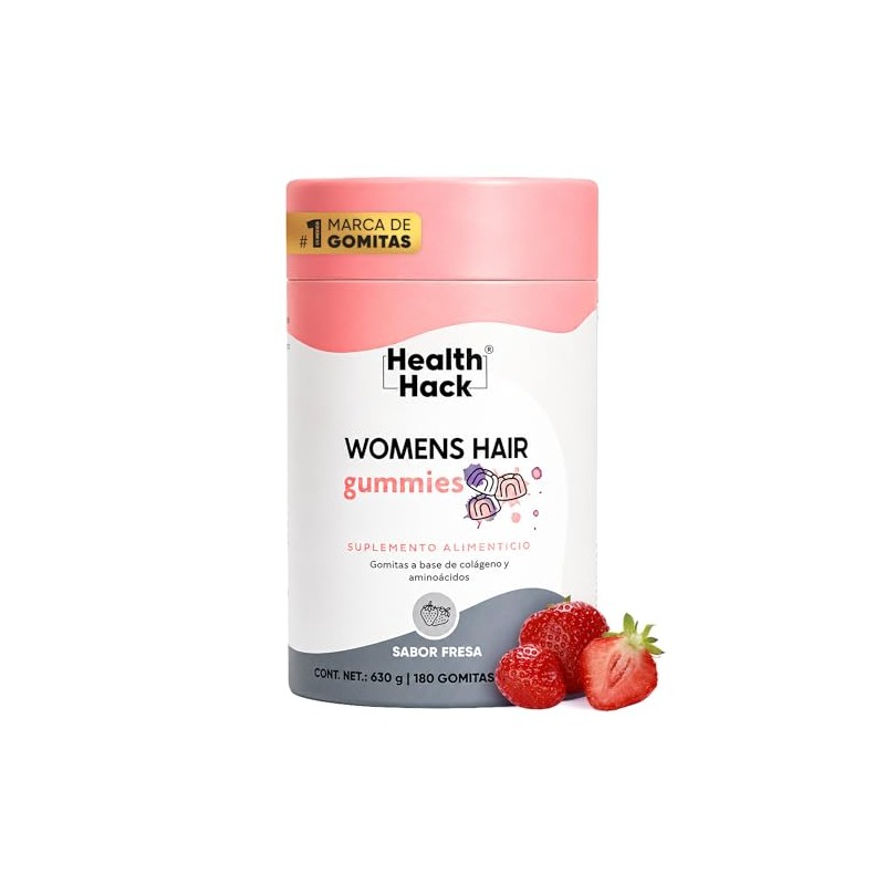 Colágeno Hidrolizado Msm Biotina Gomitas 180 Pzs Cabello Health Hack