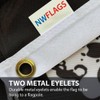 NWFlags Outdoor Heavy Small Skull & Crossbones Flag 1.5ft x