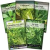 Sow Right Seeds - Asian Greens Collection for Planting -