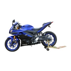 T-Rex Racing No Cut Frame Sliders for Yamaha 2019-2024 YZF-R3 - Blue