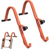 2 Pack Heavy Duty Roof Ladder Hook with Wheel,Extension Ladder