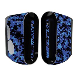 MightySkins Carbon Fiber Skin Compatible with Alienware Aurora R11 Gaming Desktop - Blue Modern Camo | Protective Textured Carbon Fiber Finish | Easy to Apply and Change Style | Made in The USA