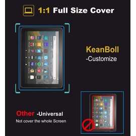 KEANBOLL 3 Pack Screen Protector for Fire HD 8 Tablet (12th-10th Generation-2022-2020 Released), Anti Glare and Anti Fingerprint Shield(Matte)