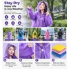 Raincoat Women Men Impermeable Thickened Waterproof Raincoat Tourism Outdoor Hiking