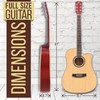 Full Size Acoustic Guitar Kit, Steel String Dreadnought Cutaway with
