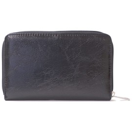 BEEL Bail Passbook Case, Magnetic Protection, Magnetic Shield, Large Capacity, Skimming Prevention, Cash Card, Passbook Holder, Passport Case, Insurance Card, Examination Ticket, Case, Black