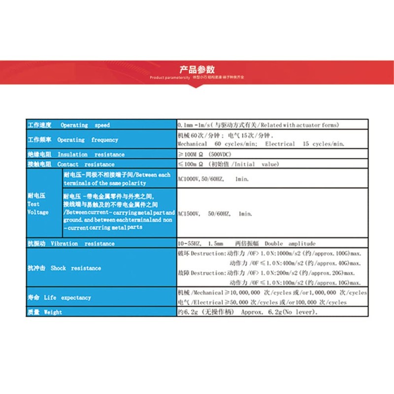 ZING EAR GT516 16A Automotive Electronic Micro Switches Straight Long