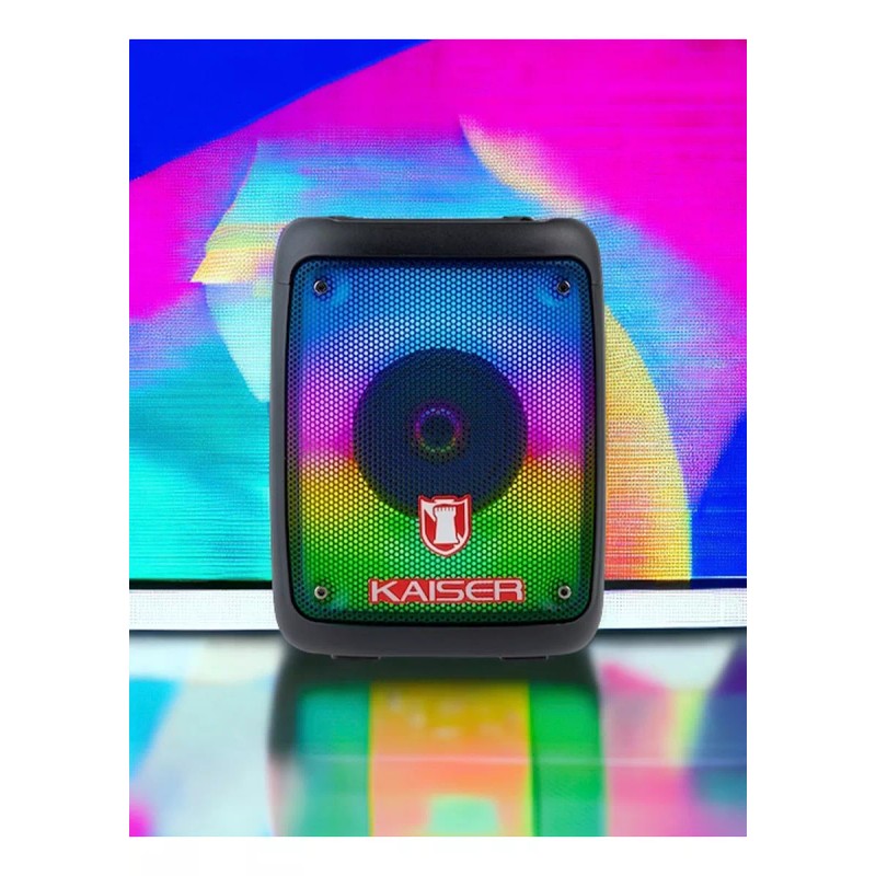Kaiser Bafle Kaiser 3 Flama Ksw-7003 Color Negro