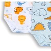 Chicco, Set of 4 Baby Boys Bodysuits Short Sleeve 100%