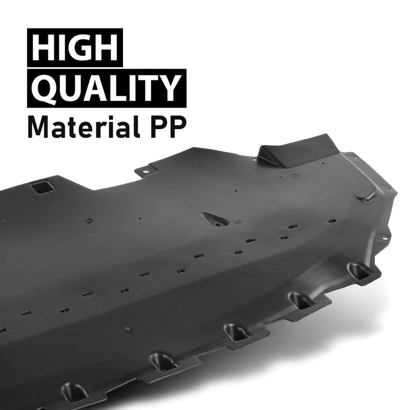 G-PLUS Front Engine Splash Shield Cover Compatible with Ford Mustang