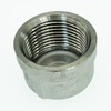 Nfomruyy 304 Stainless Steel Pipe Cap 1/2"NPT Thread, 0.25 Inch