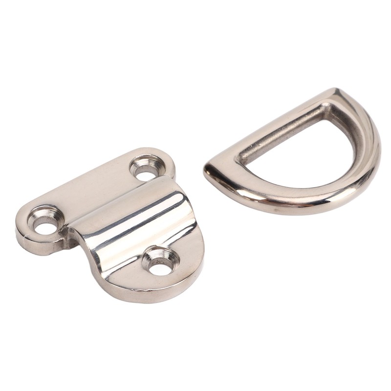 4 Sets Stainless Steel Folding Pad Eye Polishing Rustproof D