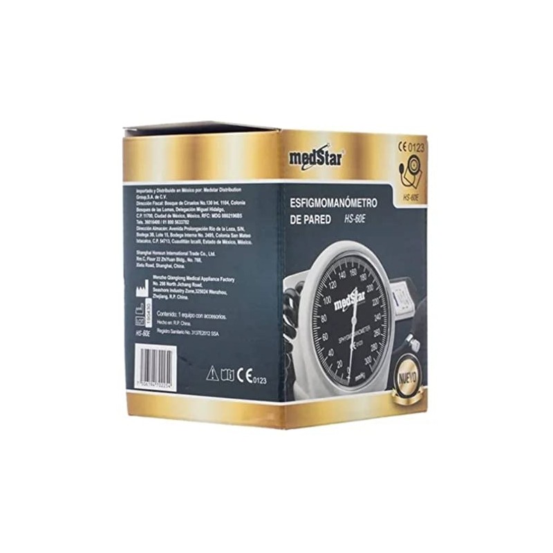 MEDSTAR | Baumanómetro Aneroide ABS para Escritorio y Pared